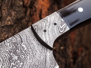 Steel <b>Craft</b> International Vintage Handmade Professional Damascus Steel Chef <b>Knife</b> Rosewood Eco-Friendly Ambidextrous Kitchen Kni - Product Image 2