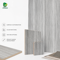 XT2065 Placage bois MDF moderne aspect bois vieilli argenté, écologique, sans formaldéhyde E0, imperméable et ignifuge pour usage hôtelier