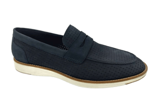 Mocasines Sin Cordones para Hombre, Punta Redonda, Transpirables, Entresuela de EVA, Suela de Goma, para Oficina y Trabajo, Color Oliva - Product Image 1
