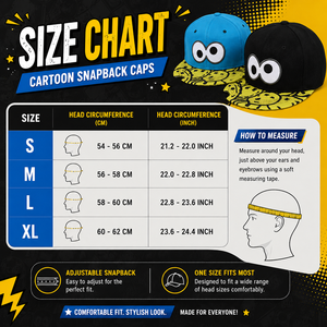 หมวกแก๊ปปักลายการ์ตูนฮิปฮอป 3 มิติ แบบ Snapback ผ้าแคนวาส หมวกเบสบอล สไตล์สปริง ซัมเมอร์ แฟชั่นสำหรับผู้ชายและผู้หญิง - Product Image 5