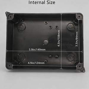 Boîte de jonction électrique étanche en ABS sur mesure, moulage par injection plastique, fabricant OEM, IP65 IP66 - Product Image 3