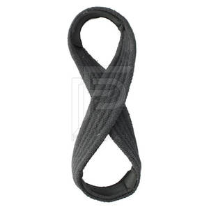 Unisex High-Durable Custom Logo Gym Fitness Wrist Straps Neoprene Material Figure 8 Hand <b>Bar</b> Grips <b>Weight</b> Lifting Adjustable - Product Image 1