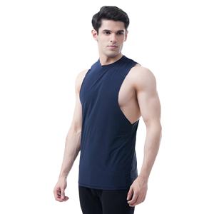 Camiseta sin Mangas Gótica Personalizada al por Mayor para Hombre, Logotipo Personalizado, Talla Grande, Algodón Transpirable de Secado Rápido, 120g, Ropa Deportiva para Gimnasio y Entrenamiento - Product Image 3