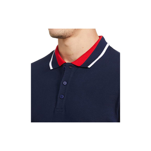 เสื้อเชิ้ตดีไซน์ใหม่สำหรับผู้ชาย ผลิตตามสั่ง เป็นมิตรกับสิ่งแวดล้อม ทำจากโพลีเอสเตอร์ สีขาว พร้อมกางเกงยีนส์ขาสั้นสีเดนิม - Product Image 5