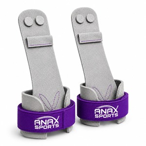 ANAX SPORTS Support de poignet pour haltérophilie, protège-paume antidérapant avec fermeture auto-agrippante, équipement d'entraînement de force unisexe avec la meilleure qualité OEM - Product Image 4