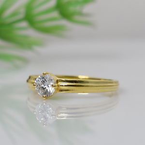 Natural Round Shape <b>Ring</b> <b>Set</b> with Moissanite Accents 925 <b>Sterling</b> <b>Silver</b> Wedding Engagement <b>Ring</b> <b>Set</b> for Women - Product Image 5