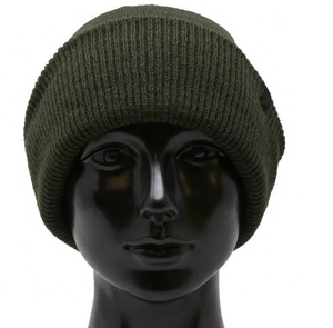 <b>Beanies</b> for <b>Men</b> Women Plain Windproof <b>Hat</b> Winter OEM Designs Sports Casual Cuff <b>Hat</b> with Custom Woven Tag <b>Beanies</b> - Product Image 5