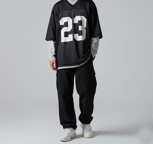 Maillot de football personnalisé pour homme, séchage rapide, pour entraînement d'équipe, avec numéro et nom de joueur personnalisables, vêtements de sport de haute qualité - Product Image 3