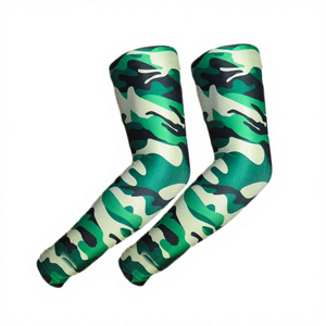 Manchon de compression unisexe en soie glacée rafraîchissante pour le sport (cyclisme, basketball, volleyball, football, course à pied, protection UV) – Vente en gros - Product Image 2