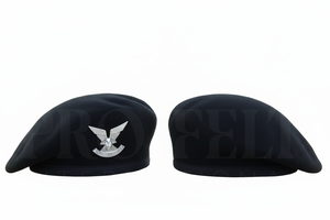 100% High Quality <b>Beret</b> Cap With Structured Shape Breathable Material Comfortable Fit Custom Size Uniform Accessory Hats - Product Image 2