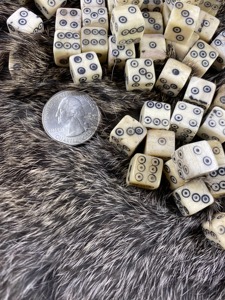 Dados de Hueso para Juegos de Rol, Dados Poliédricos de Hueso de Grado Profesional para DND RPG, Juegos de Mesa, Accesorios de Juego al por Mayor - Product Image 5