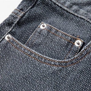Shorts en jean pour homme de haute qualité, coupe droite, décontractés, 100% coton, respirants, imperméables, service OEM - Product Image 3