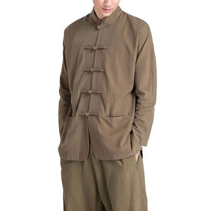 Tenue de Kung Fu sur mesure à manches courtes, tenue d'entraînement d'arts martiaux de haute qualité, vêtements de pratique de Tai Chi légers et confortables - Product Image 6