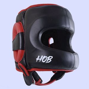 Protector de Cabeza para Boxeo, Casco de Cuero Integral, Protector de Entrenamiento para MMA, Muay Thai, Artes Marciales - Product Image 5