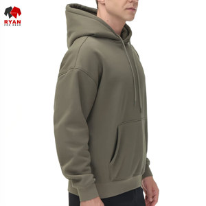 เสื้อฮู้ดดี้ผู้ชายแบบสวมหัว ปักโลโก้ได้ตามต้องการ ผ้าฝ้ายฟลีซ 100% ระบายอากาศได้ดี เหมาะสำหรับฤดูหนาว รับผลิตแบบ ODM OEM - Product Image 2