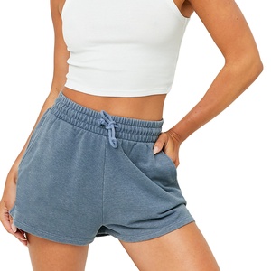 Services OEM, prix raisonnable, short délavé à l'acide pour femmes, dernier style, design personnalisé, streetwear, shorts pour femmes - Product Image 1