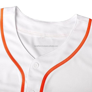 Maillot d'entraînement de baseball et de softball pour hommes de super qualité chemise en polyester respirant boutons couverts excellent pour les vêtements de sport - Product Image 4