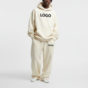 Survêtements de jogging pour hommes, qualité supérieure, 100% coton, impression personnalisée du logo, streetwear, hiver, coupe classique, respirant - Product Image 3