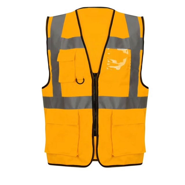 Adjustable New Arrival High Quality Pockets High Reflective Reversible Breathable Waterproof Eco-Friendly Safety Work Hi Vest