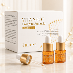 Sérum Visage Alpha Arbutine Acide Hyaluronique Glycérine Éclaircissant Anti-Âge Anti-Rides Ampoule Liquide Stabilisée Vitamine C Action Rapide - Product Image 1