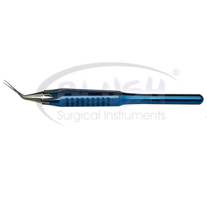 Inamura 1.5 Forceps Capsulorhexis Cross Action Droit avec Marquages Instrument Ophtalmique pour Cataracte par Blush Surgical - Product Image 1