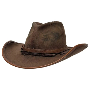 Sombrero Fedora Vaquero Unisex Vintage Lavado de Alta Calidad para Cuatro Estaciones, Viajes, Fiestas, Colores Personalizados, Logotipo OEM/ODM - Product Image 2