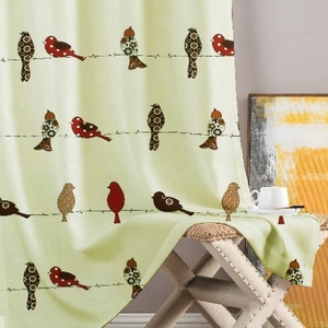 Neela Home Medium <b>Weight</b> 260 GSM Woven Curtains High Quality Multicolor Casual Living Room Window <b>Door</b> Flame Retardant Roll - Product Image 3