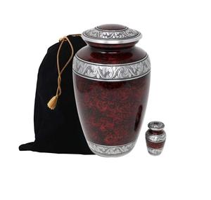 Premium Quality With Texture Aluminum <b>Urns</b> <b>for</b> <b>Human</b> <b>Ashes</b> Adult Male & Female <b>for</b> Funeral Keepsake <b>Urns</b> at Wholesale Price 2025 - Product Image 6
