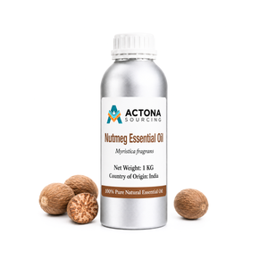 Aceite Esencial de Nuez Moscada para Mezclas de Masajes, Aromaterapia y Fabricación de Productos de Cuidado Personal - Product Image 1