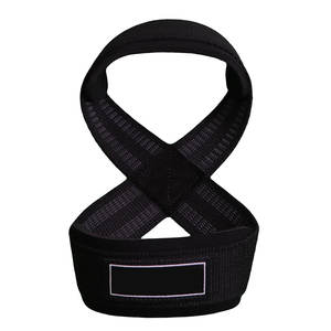 Sangle de poignet robuste personnalisée en forme de 8 pour l'entraînement en salle de sport, accessoires de fitness pour la musculation et le powerlifting - Product Image 1