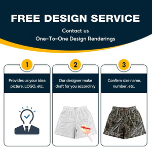 Pantalones Cortos Deportivos de Malla con Estampado de Camuflaje Personalizados para Hombre, Transpirables, de Secado Rápido, para Gimnasio, Entrenamiento y Deportes - Product Image 4