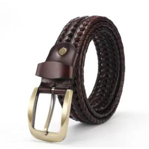 Latest Arrival Cow Hide Vintage Belts Steel Buckle Durable Waterproof Eco-Friendly Men's Casual Style Gift <b>Accessories</b> - Product Image 1