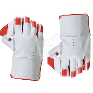 Gants de gardien de but de cricket de haute qualité, paume en cuir PU, design léger et flexible, ambidextres, contrôle amélioré de la balle - Product Image 4