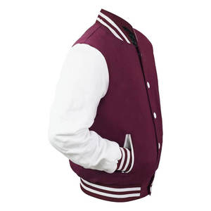 Veste universitaire pour homme, col montant, coupe-vent, respirante, hiver, haute qualité, personnalisable, prix abordable - Product Image 5