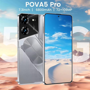 โทรศัพท์มือถือ Big Screen POVA5 Pro หน้าจอ 7.3 นิ้ว รองรับสองซิม กล้องความละเอียดสูง ระบบ 5G สมาร์ทโฟนแอนดรอยด์ - Product Image 3