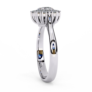 Anillo de Compromiso Clásico con Diamante Cultivado en Laboratorio de 0.5 Quilates, Corte Corazón, Oro de 10k, 14k, 18k, Certificado IGI, Diamante VS DEF para Aniversario o Boda - Product Image 6