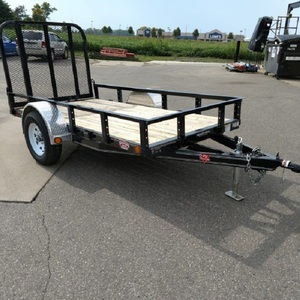 Semirremolque de plataforma plana de 3 ejes con plataforma de acero premium, construido para un manejo de carga confiable con un rendimiento de carga de 2 a 3 toneladas. - Product Image 6