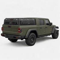 Caisse de camion en alliage d'aluminium à profil bas, sécurisée, extra épaisse, durable et étanche pour Gladiator NP300 Ranger