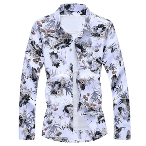Chemises Hawaïennes pour Hommes en Coton à Impression Numérique Personnalisée en Gros - Product Image 1