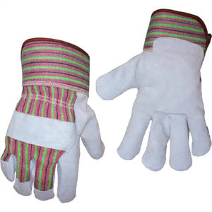 Guantes de Trabajo de Cuero Vacuno de Primera Calidad, Cómodos, Guantes de Seguridad Industriales con Protección para las Manos, Resistentes - Product Image 3