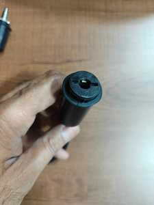 High Quality Jupitor Aviation Headset JT TYPE 671 <b>Adapter</b> Audio <b>Plug</b> U174 NATO <b>Plug</b> Black Silver Plated Brass Socket Type 691 - Product Image 2