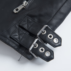 Veste en cuir pour homme, prix réduit, fabricant pakistanais, vente en gros, design de qualité supérieure, veste en cuir de motard pour homme. - Product Image 6