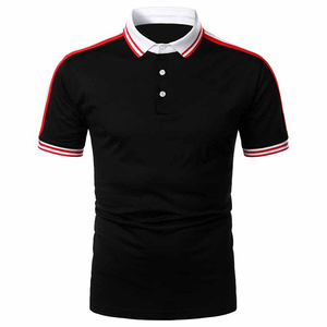 Camiseta Polo Personalizada para Hombre en Diseño Cómodo de Alta Calidad, Perfecta para Uso Diario Informal, Secado Rápido, Camiseta Polo Lisa - Product Image 1