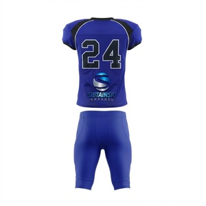 Uniforme de football américain pour hommes, uniforme de football américain pour femmes, uniforme de football américain unisexe pour vêtements de sport - Product Image 2