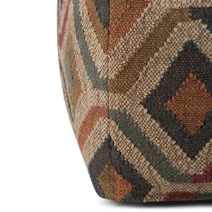 Johanna Multi-colore quadrato Pouf - Product Image 4