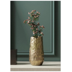 Vases à fleurs sur pied en aluminium moulé, faits à la main, grand format, pour la décoration de jardin et de maison – Nouveauté et best-seller de Modern Home - Product Image 5