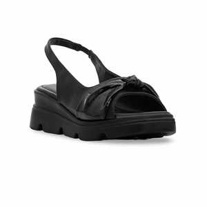 Sandalia de tacón formal negra PU0241 - Product Image 2