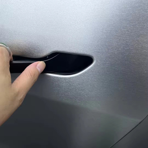 Vinilo Autoadhesivo para Carrocería de PVC de 7.5mil, Color Plateado Metálico Mate que Cambia de Color, Autoregenerable, Fácil de Instalar, Suministro Directo de Fábrica - Product Image 6
