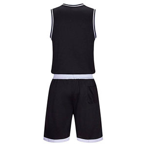 Maillot de basket-ball pour homme OEM de haute qualité à séchage rapide en mesh, logo personnalisé imprimé, maillot de sport pour l'entraînement, personnalisable - Product Image 2
