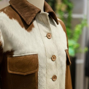 Vestes en cuir de vachette avec options de personnalisation, vestes en cuir de vachette véritable pour hommes, style streetwear, prix bas, veste d'hiver pour hommes - Product Image 3